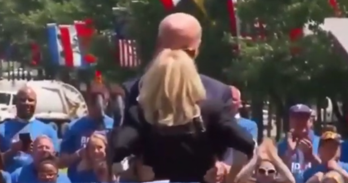 Watch Joe Biden Rub, Touch And Kiss His Way To Beck-Like 