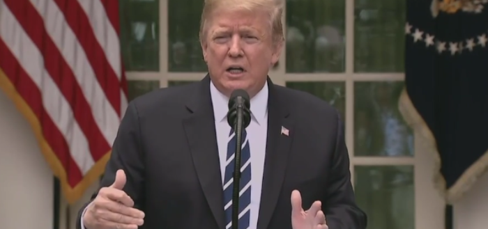 Watch: Trump Claps Back At Impeachment Dems For Starting Another 'Witch Hunt'