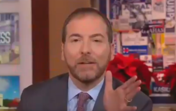 'It's Pretty Clear': Chuck Todd Admits Things Were Better Under Trump