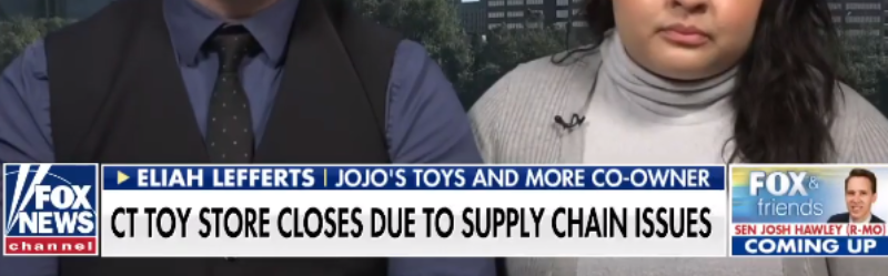 Biden's Crap Economy Kills Couple's Toy Store Ahead Of Christmas
