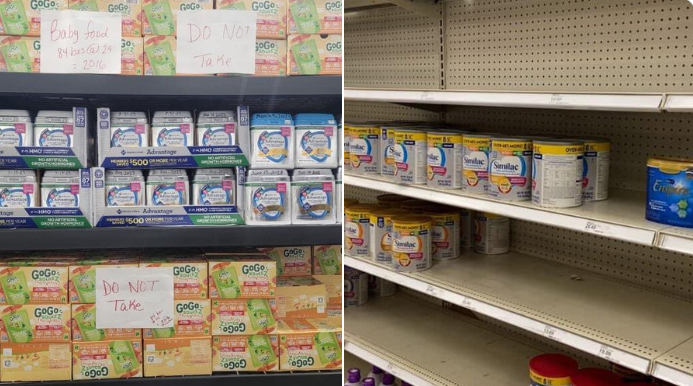 Don't Let The Nets Keep This A Secret! Immigrants Received 'Pallets' Of Baby Formula