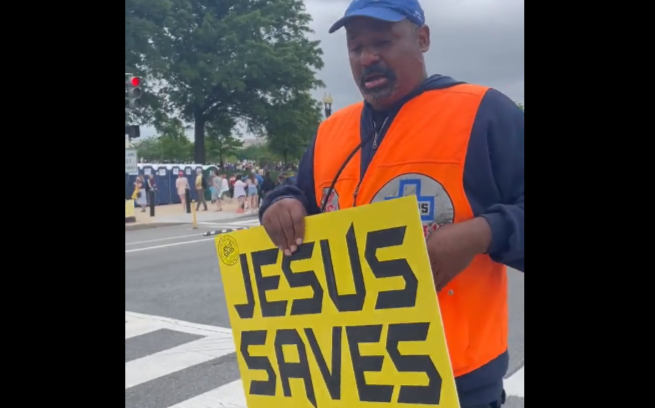 Watch: Pro-Lifer Fights Libs With Love And God, It Drove Them INSANE