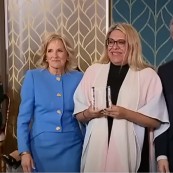 Twitter User Fed Up After Jill Biden Awards Man With 'Woman of the Year' -AGAIN!