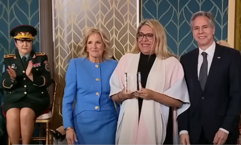 Twitter User Fed Up After Jill Biden Awards Man With 'Woman of the Year' -AGAIN!