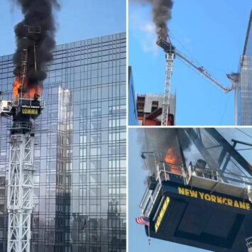 NYC Neighborhood Shook After Crane Falls From The Sky