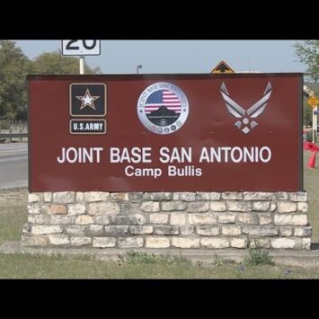 Driver Attempted To Run Gate At Texas Air Force Base