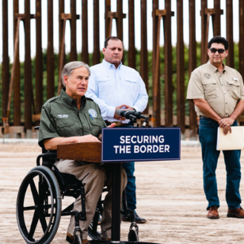 Abbott Order Barrier Placed Along Border With New Mexico & Mexico