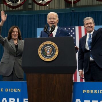 Biden Gives Address In NC, People Escorted Out After Interruption