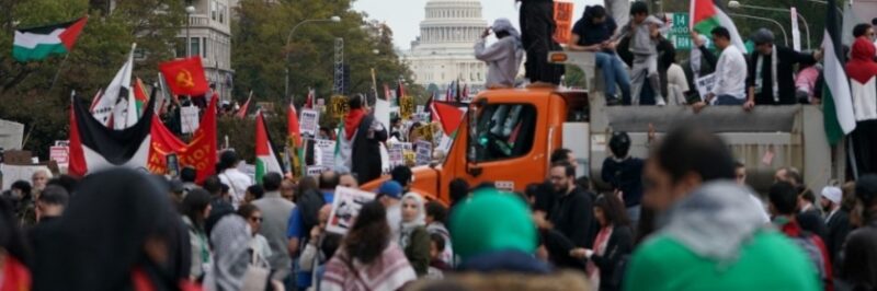 Demonstrations Take Place While Netanyahu Speaks Before Congress