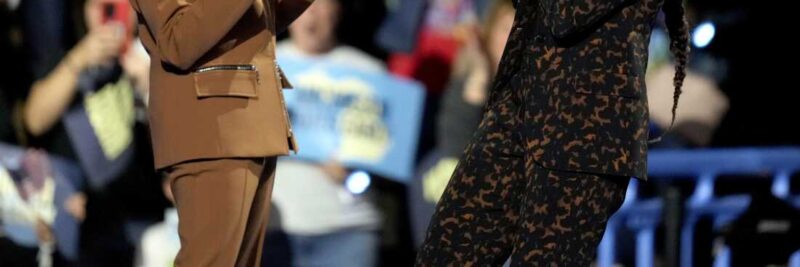 Michelle Obama Gives Remarks During Harris Rally