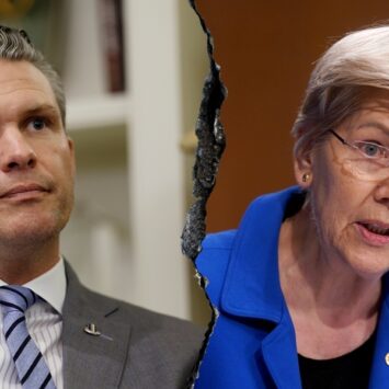 Warren Questions Hegseth During Hearing