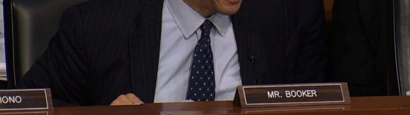 Booker Answers Questions About Trump’s Tariff Policy