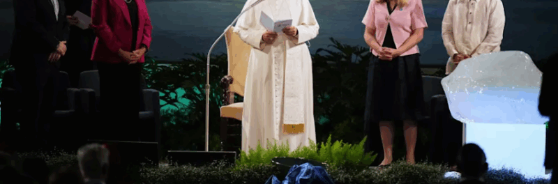 Pope Leo Attends Climate Event