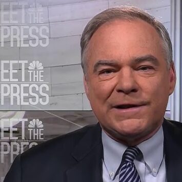 Senator Kaine Talks About Decision To Back Jones