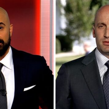 Miller Comments On ICE Deportations During Interview With Reporter