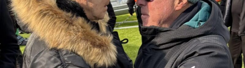 Biden Makes Appearance At Eagles Game