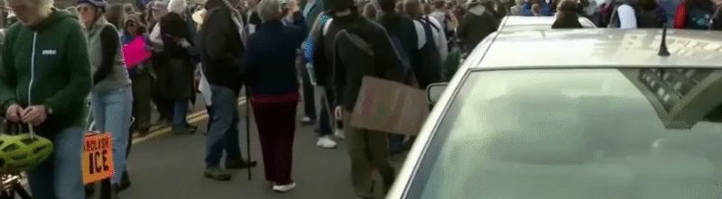 Video: Protesters Run Wild in Portland