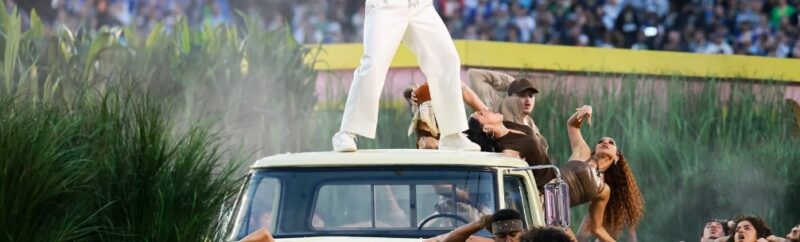 Bad Bunny Closes NFL Halftime Show With ‘God Bless America’ Then Proceeds To List Hispanic Countries With Their Flags Flying