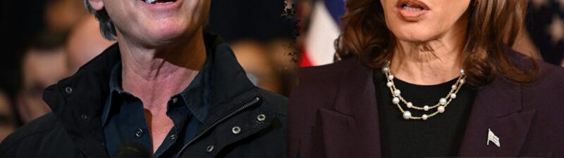 Gavin Newsom And Kamala Harris Publicly Beef