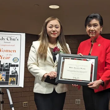 Eileen Wang Was Once ‘Woman of the Year’