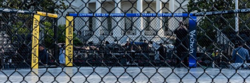 Leftists Hold ‘Rage Against the Cage’ During UFC Freedom 250