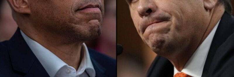Cory Booker Loses All Composure in Committee Hearing