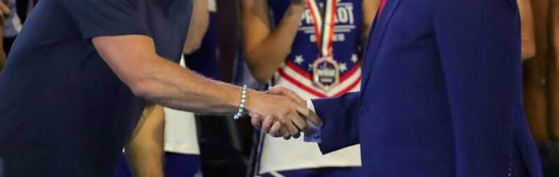 Trump Joined by Sports Stars to Honor High School Athletes