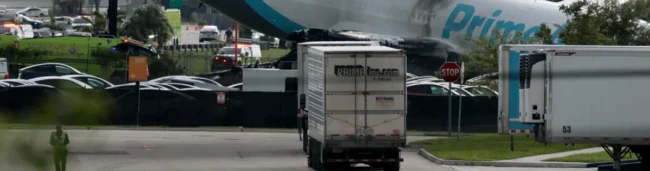 Amazon Cargo Jet Crashes at Miami Airport, Five Killed
