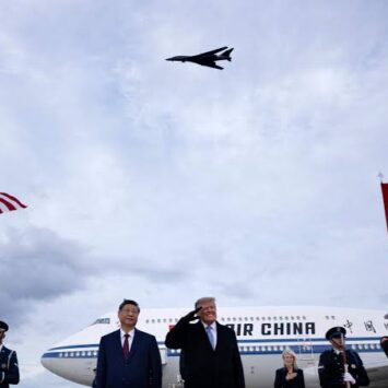Trump Stuns Nation By Breaking 62-Year Airport Greeting Rule