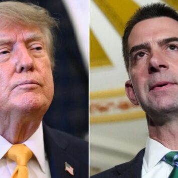 Trump Unloads Cotton's Cell Number In Brutal Push For Time Change