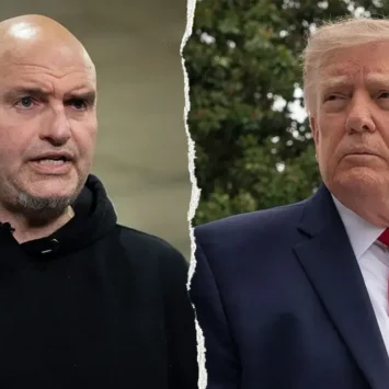 Trump Welcomes Sen. John Fetterman To Republican Party