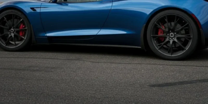 Elon Musk Unveils Flying Tesla Roadster At Texas Event